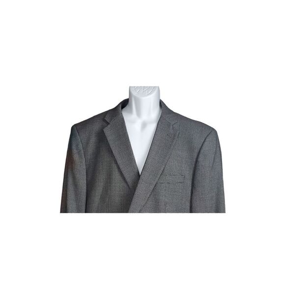 Pronto Uomo Platnium Wool Blend Sport Coat 50 Regular Blazer Gray Suit Jacket - Picture 3 of 11